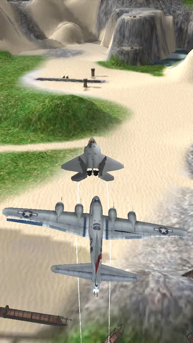 War Air-plane Flight Simulator Bomber Ekran Görüntüleri