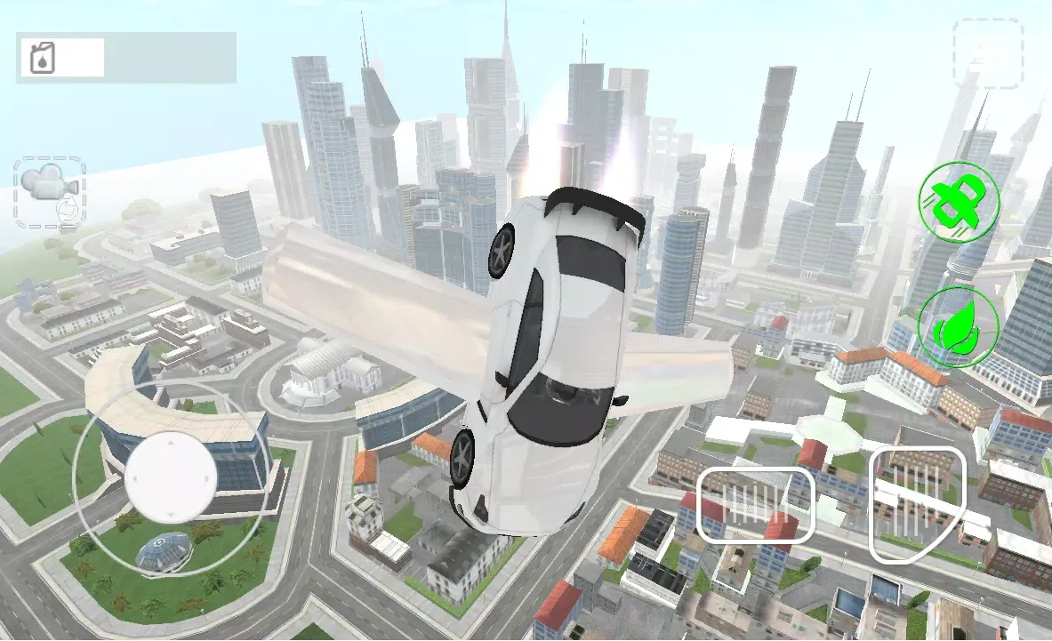 ภาพหน้าจอของ Flying Car Sim