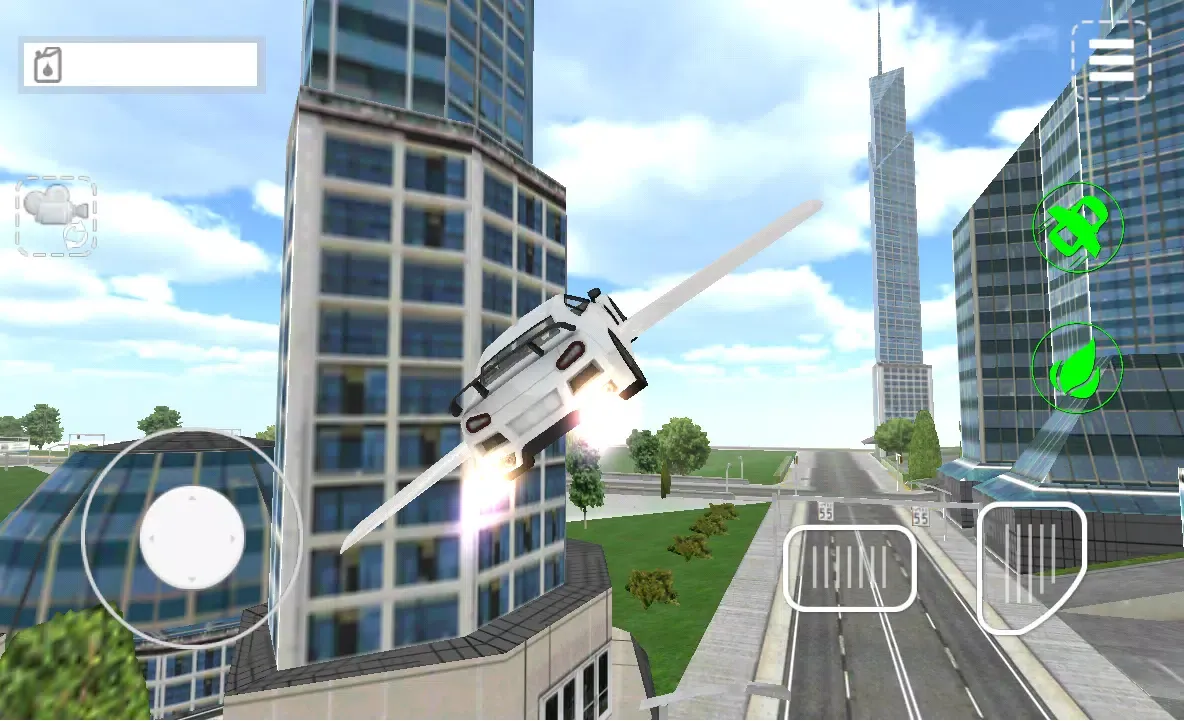 ภาพหน้าจอของ Flying Car Sim