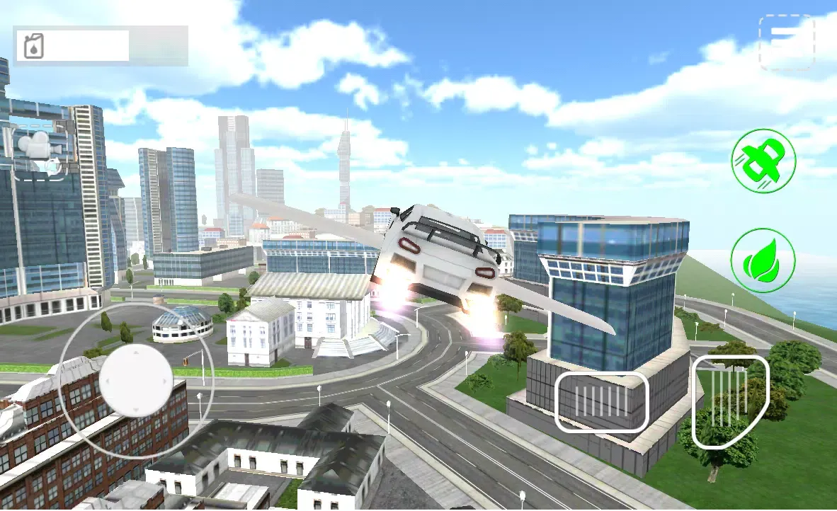 ภาพหน้าจอของ Flying Car Sim
