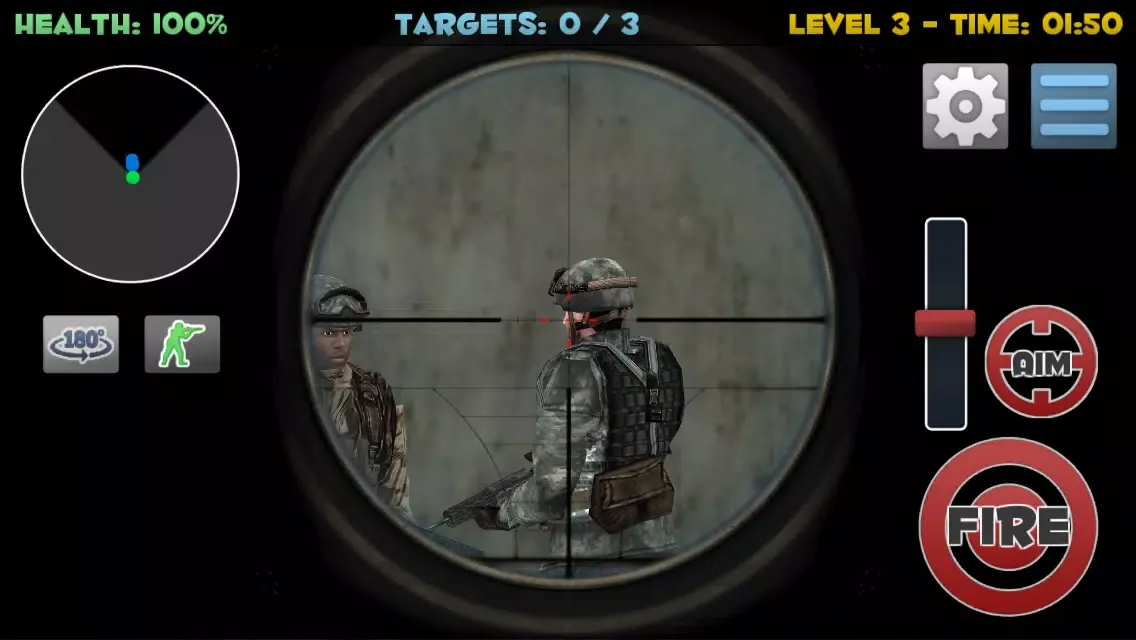 Скриншоты Sniper Commando Assassin 3D