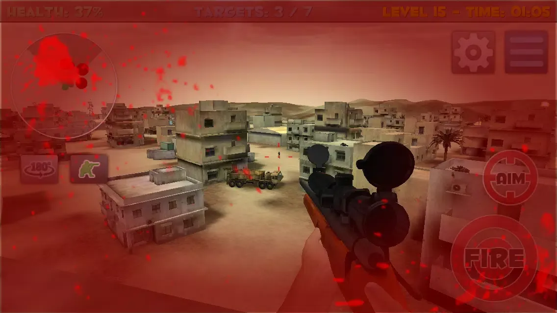 Скриншоты Sniper Commando Assassin 3D