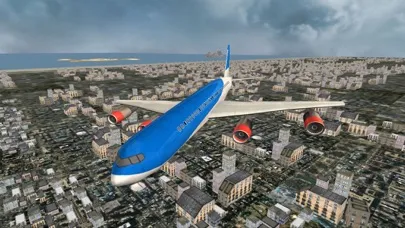 Ảnh chụp màn hình của Airplane Pilot Flight Sim 3D