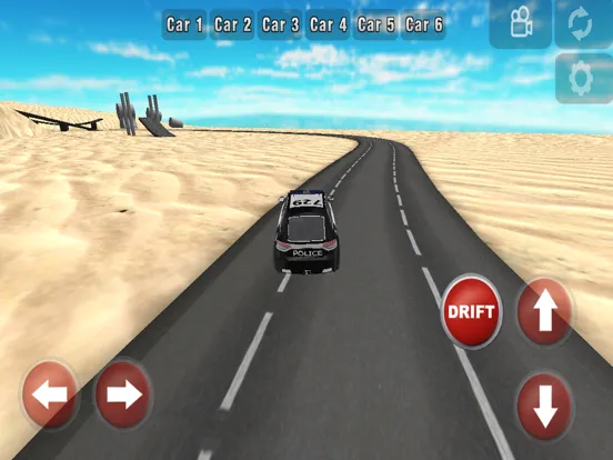 Ảnh chụp màn hình của Car Driving Simulator 3D iPad 