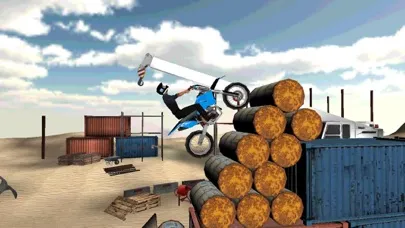 Zrzuty ekranu Dirt Motor-Bike Game: Stunt Challenge