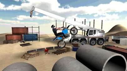Zrzuty ekranu Dirt Motor-Bike Game: Stunt Challenge