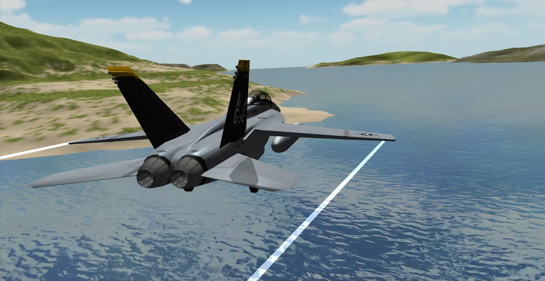 Fly Airplane F18 Jets Screenshots