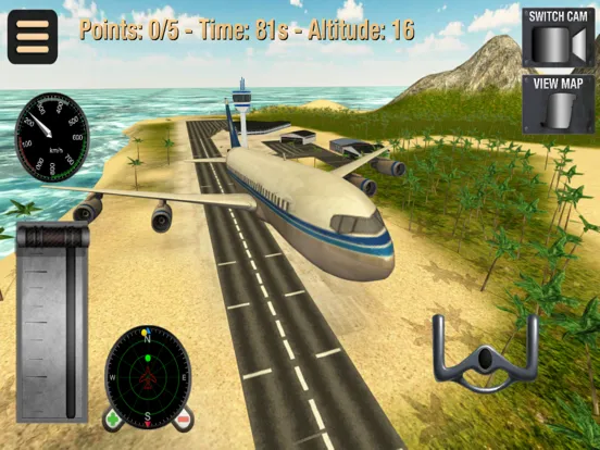 Fly Plane: Flight Simulator 3D iPad 应用截图