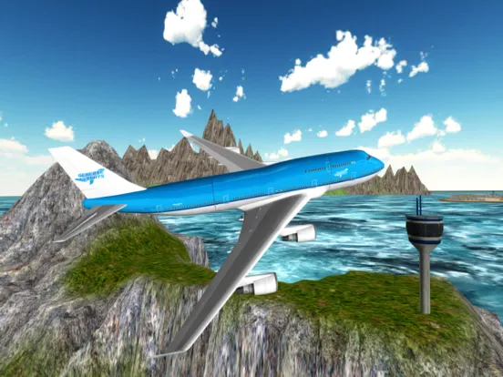 Fly Plane: Flight Simulator 3D iPad 应用截图