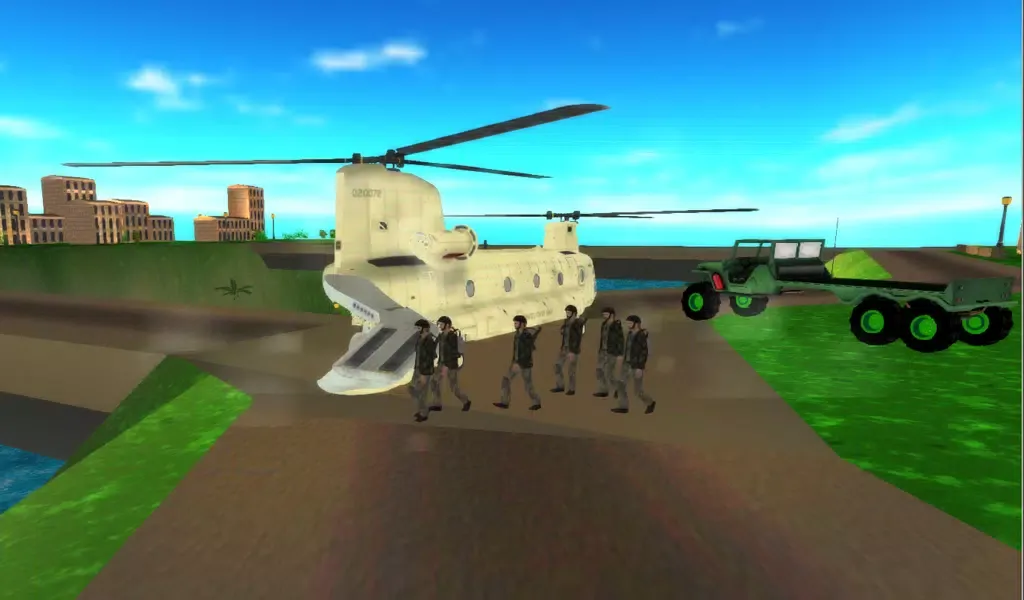 Zrzuty ekranu Helicopter Simulator 3D