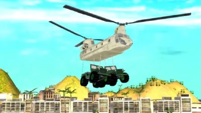 Chinook Ops Helicopter Sim-ulator Flight Pilot स्क्रीनशॉट