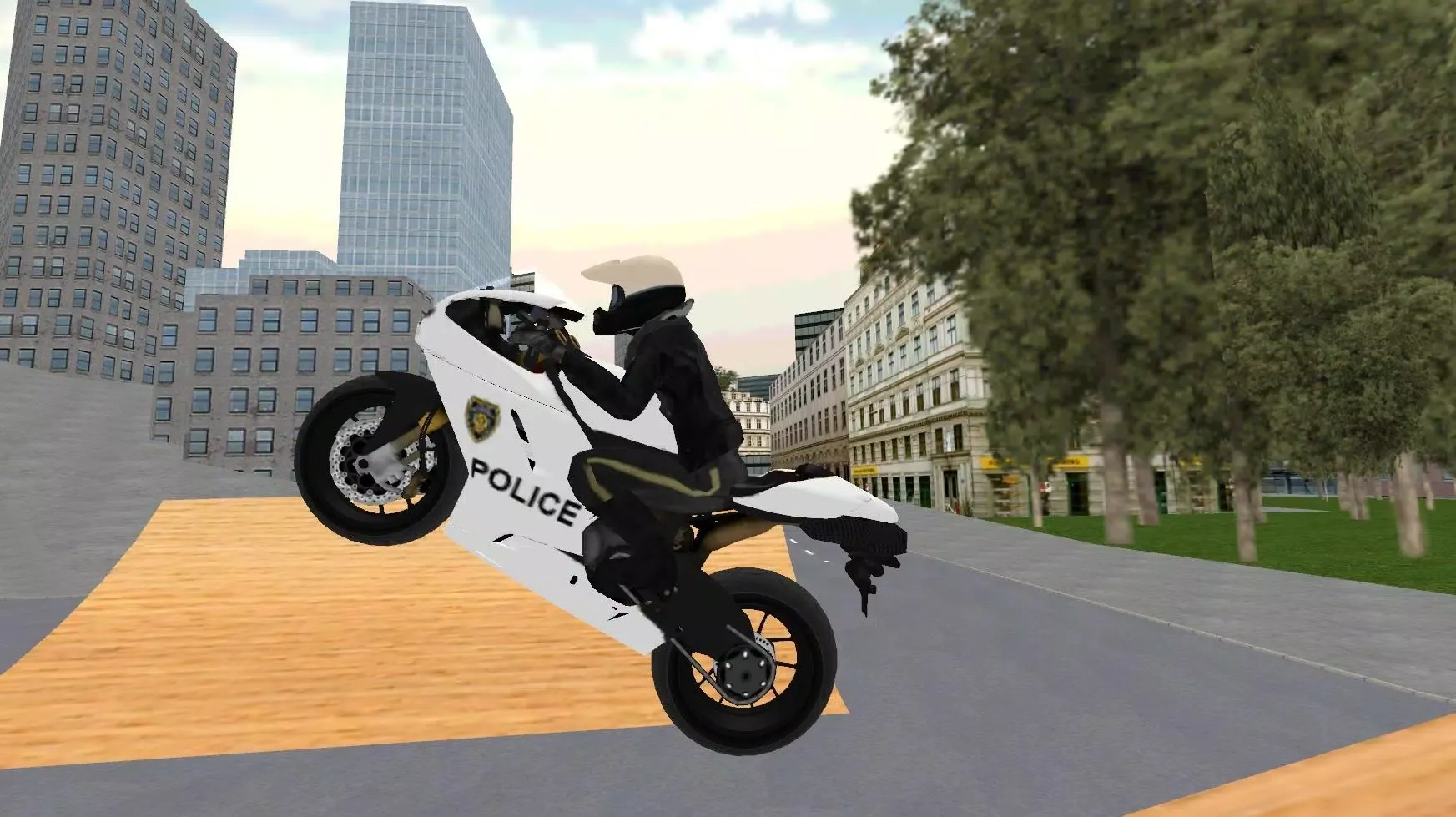 Screenshot di Police Motorbike Simulator 3D