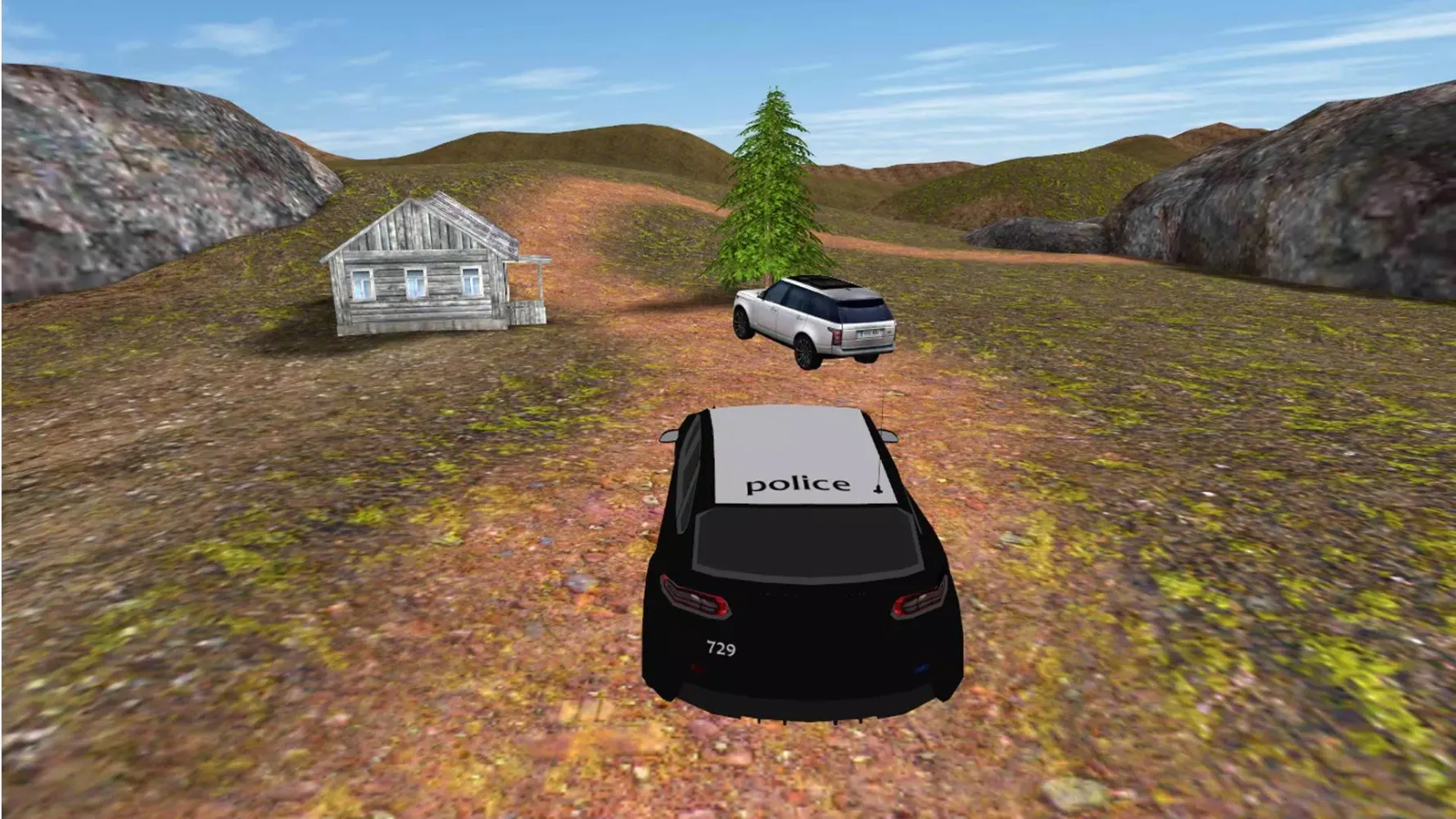 Screenshot di 4X4 Offroad Police Simulator