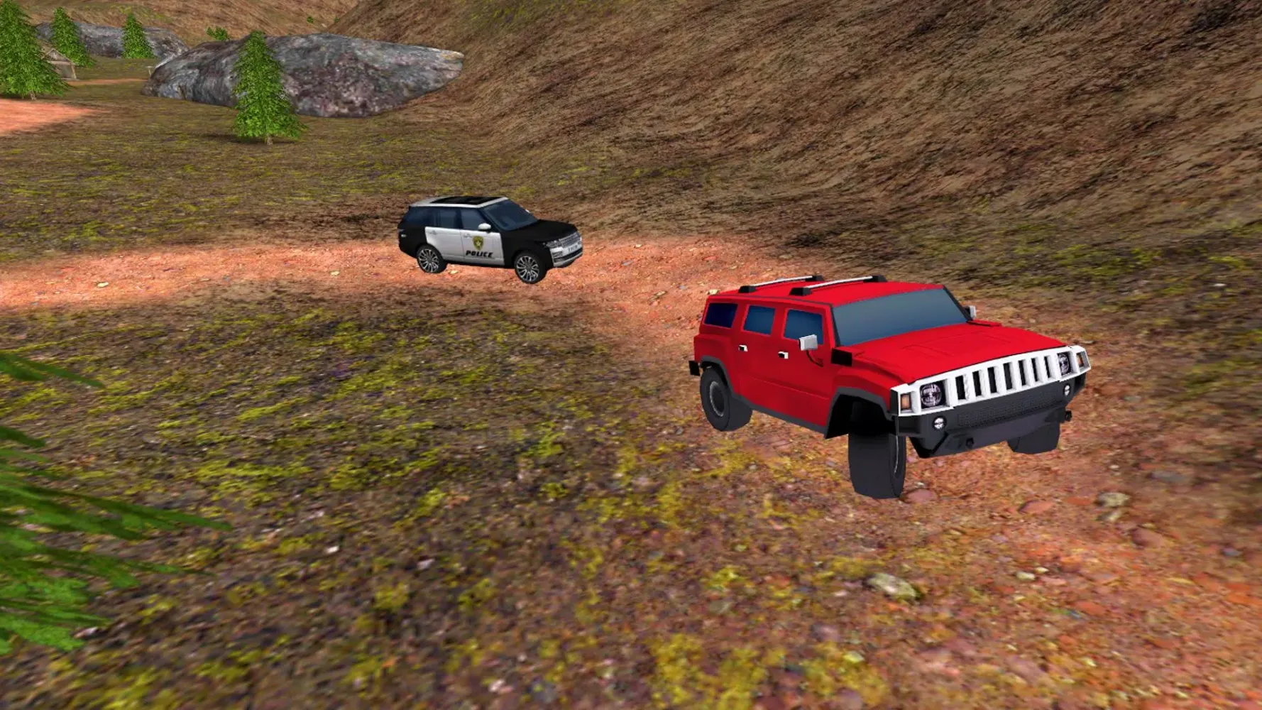 Screenshot di 4X4 Offroad Police Simulator