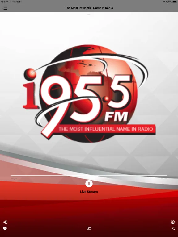 I95.5FM iPad 应用截图