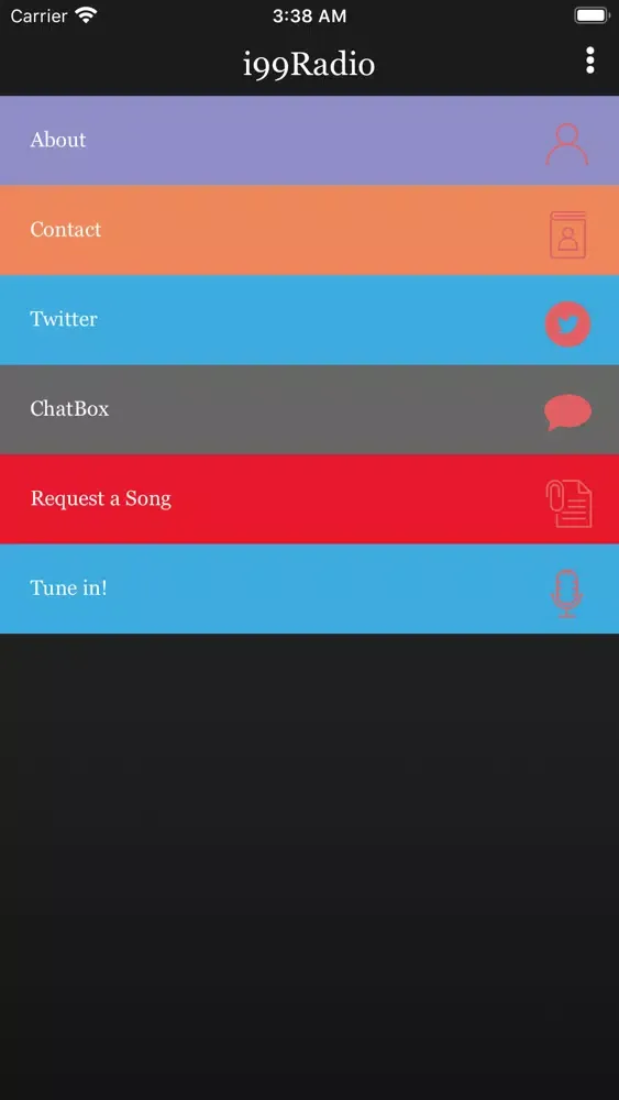 i99Radio Screenshots