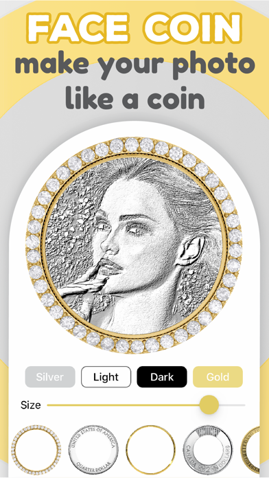Ảnh chụp màn hình của Face Coin - Profile Pic Maker