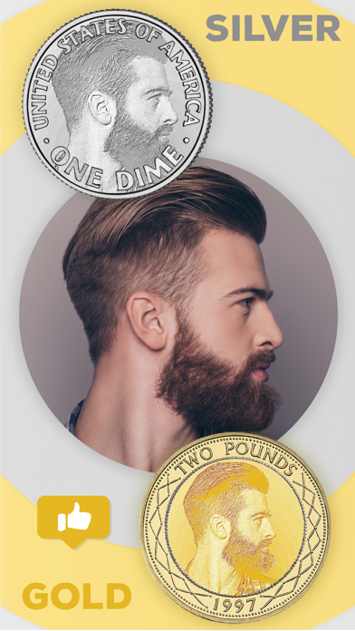 Ảnh chụp màn hình của Face Coin - Profile Pic Maker