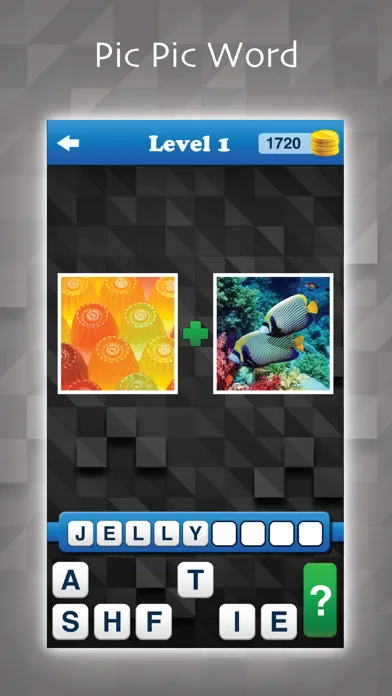 ภาพหน้าจอของ PicPicWord - New 2 Pics 1 Word Puzzle