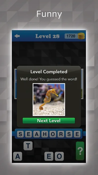 ภาพหน้าจอของ PicPicWord - New 2 Pics 1 Word Puzzle