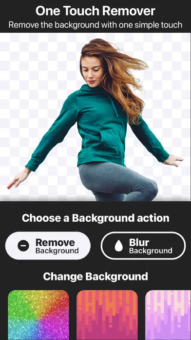 Zrzuty ekranu RemoveBG: AI Background Remove