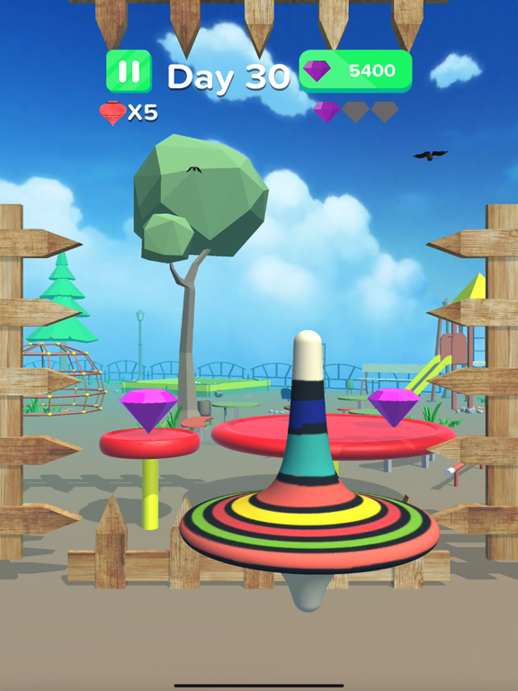 تصاویر SpinTop – Physics Spinning Top iPad 