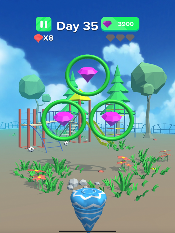 تصاویر SpinTop – Physics Spinning Top iPad 