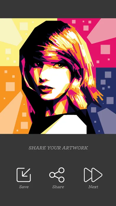 Скриншоты WPAP - Wedha Pop Art Portrait