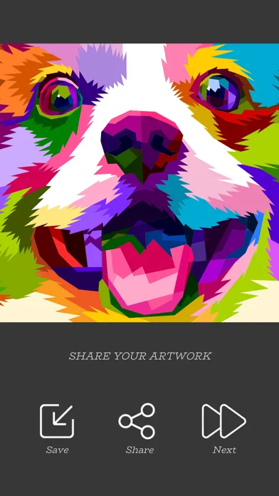 Скриншоты WPAP - Wedha Pop Art Portrait