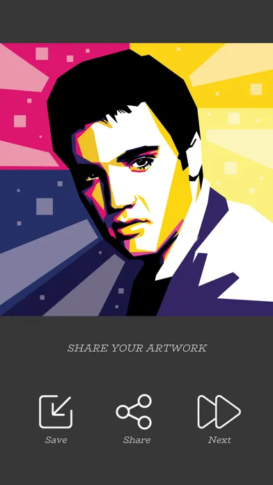 Скриншоты WPAP - Wedha Pop Art Portrait