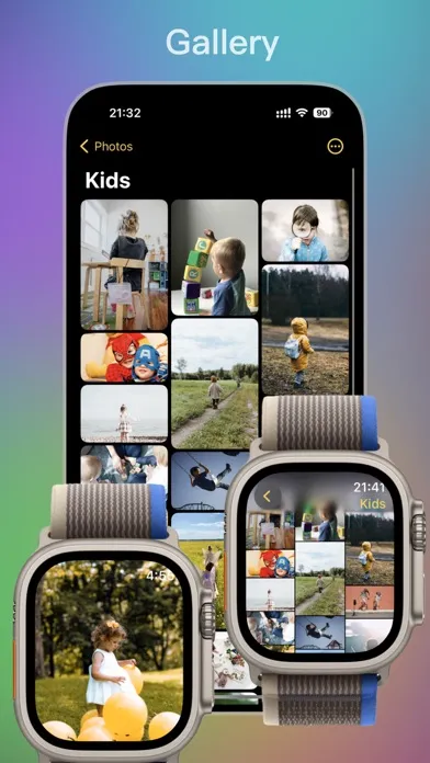 Capturas de tela do Pix - Photos for Watch