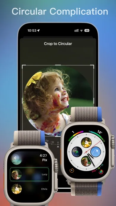 Capturas de tela do Pix - Photos for Watch