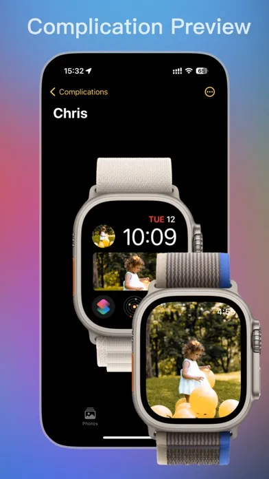 Capturas de tela do Pix - Photos for Watch