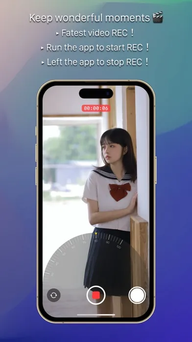 xFilm One-Touch REC &100x Zoom স্ক্রিনশট