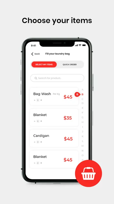 iBAG intelligent dry cleaning Ekran Görüntüleri