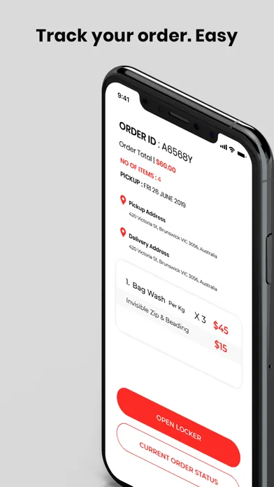 iBAG intelligent dry cleaning Ekran Görüntüleri