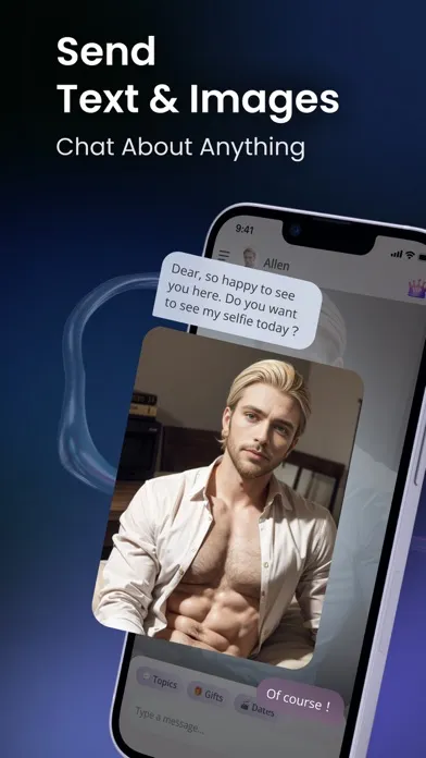 Tangkapan skrin iBoy - AI Boyfriend Chat