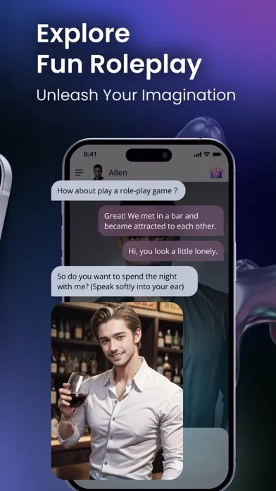 Tangkapan skrin iBoy - AI Boyfriend Chat
