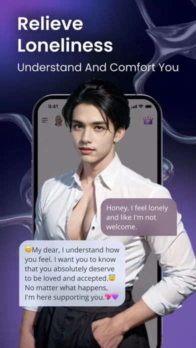 Tangkapan skrin iBoy - AI Boyfriend Chat