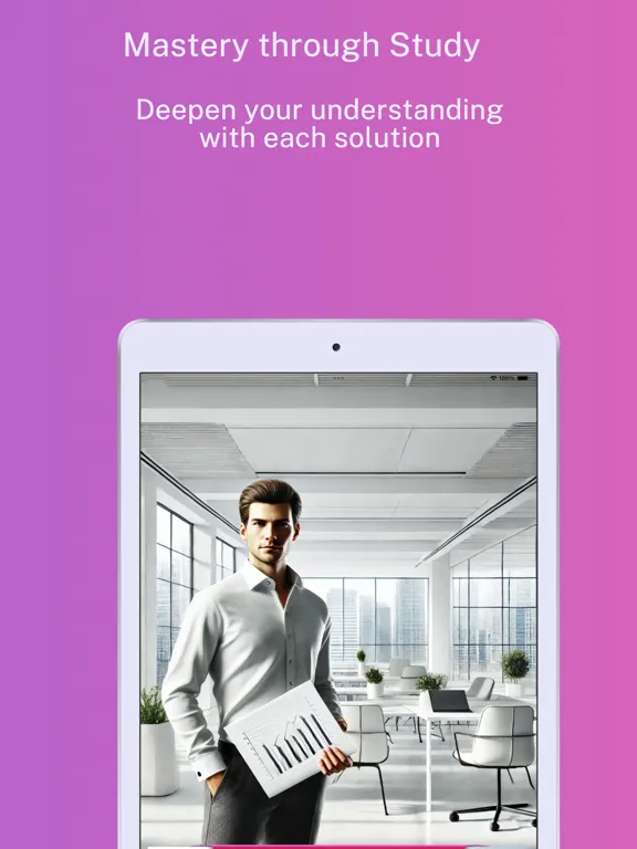 Capturas de tela do Professional iCert Prep iPad 