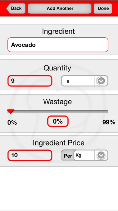 Captures d'écran de iChef Mobile