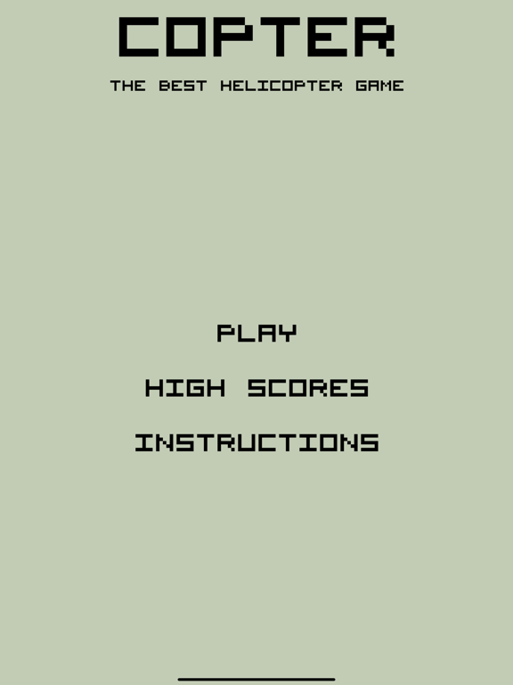 Copter - Best Helicopter game iPad 应用截图