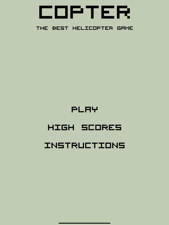 Screenshot di Copter - Best Helicopter game iPad 