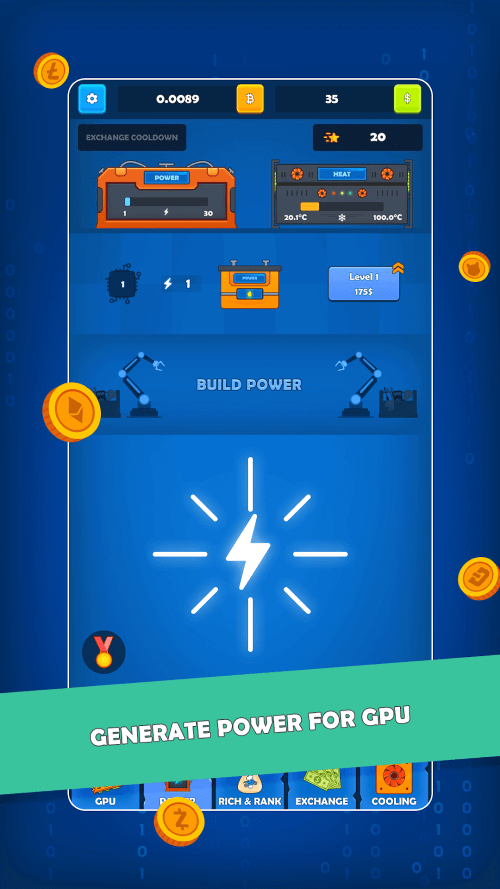 Bitcoin Crypto Idle Miner-screenshot-3