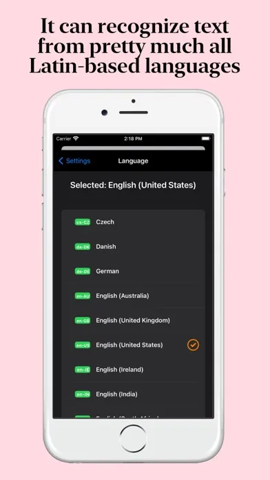 Pronouncy - Learn new language سکرین شاٹس