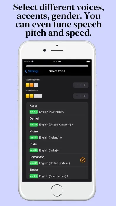 Pronouncy - Learn new language سکرین شاٹس