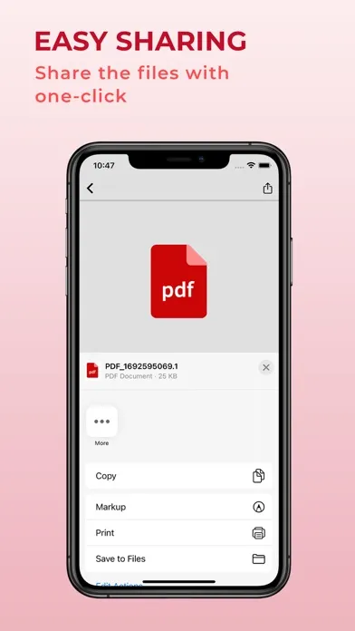 Tangkapan skrin PDF Converter : All Documents