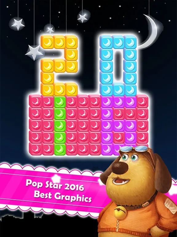 Capturas de pantalla de 消灭石头 Pop Stone - 消灭星星姊妹篇 Pop Star 快乐Star消消乐 天天星星爱消除 iPad 