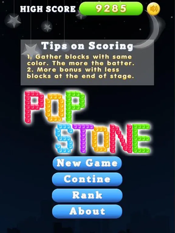 Capturas de pantalla de 消灭石头 Pop Stone - 消灭星星姊妹篇 Pop Star 快乐Star消消乐 天天星星爱消除 iPad 
