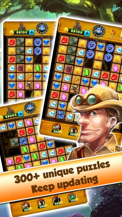 Super Jewel Mania 3 : Egypt Quest Match 3 Game Screenshots